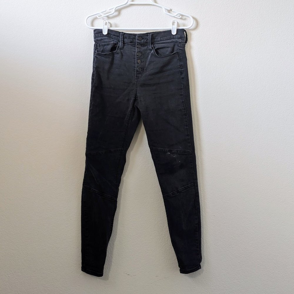 Mudd Black Highrise Jegging, Junior's 5